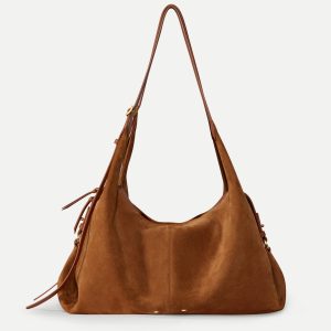 Aura Hobo Bag in Spanish Suede